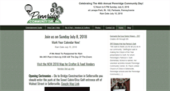 Desktop Screenshot of pennridgecommunityday.org